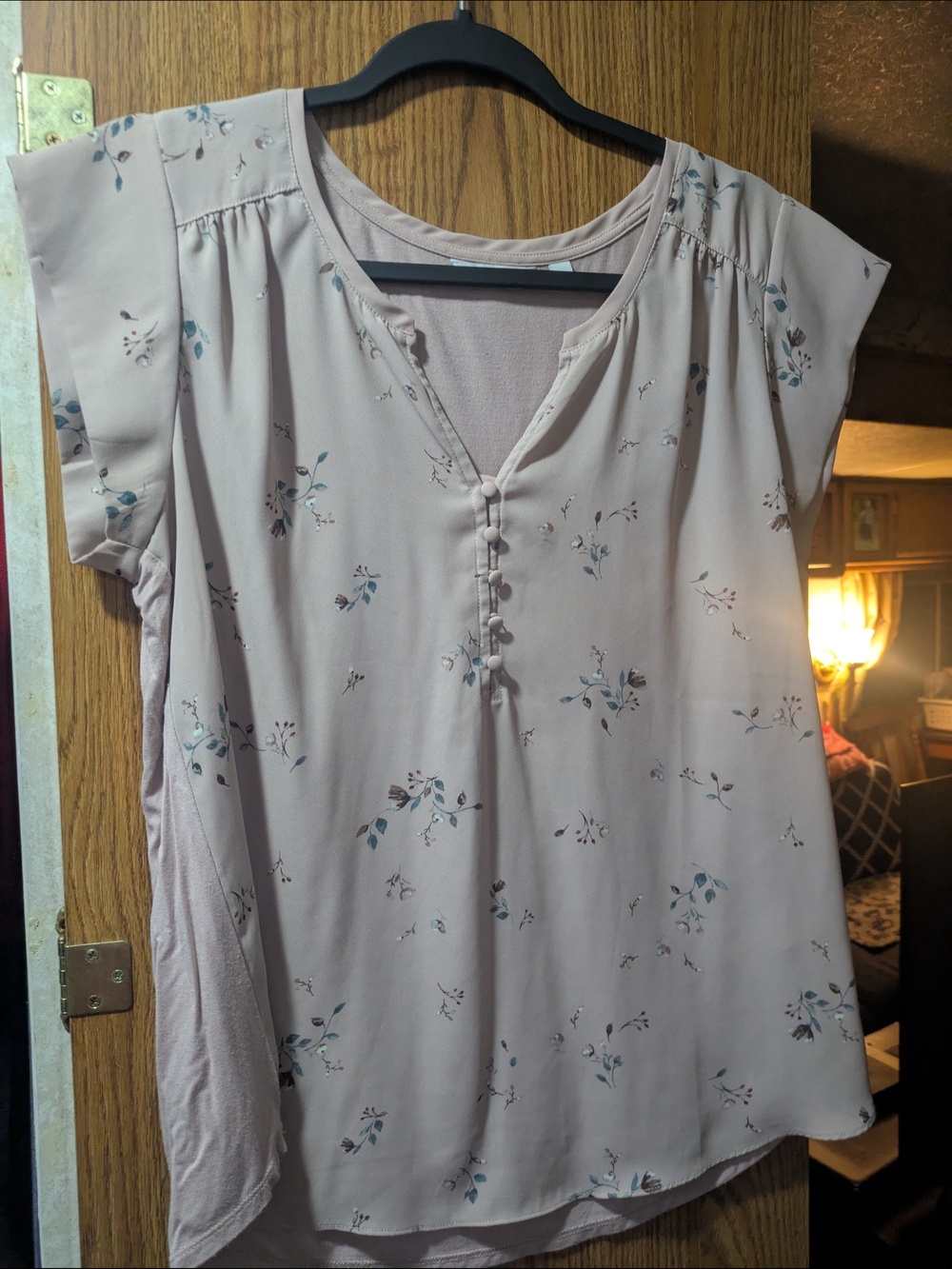 Reitmans Blush Pink Crewneck Top